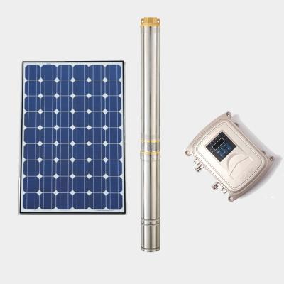 China Chinese Factory Simple Structure 2 Popular Brushless Hp 1500W DC Water Pump Solar Powered DC Water Pump Solar Submersible Pump For Irrigation for sale