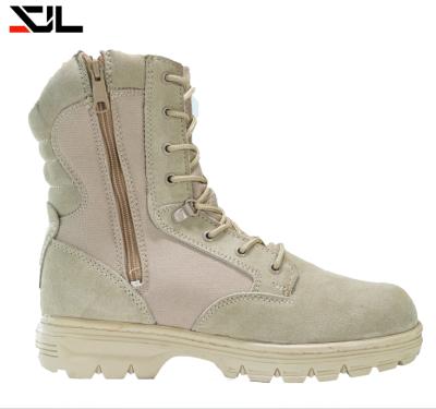 China Modern Genuine Leather Breathable Durable Combat Sting Tactical Shoes Anti Drop Out Military Boots Boots for sale