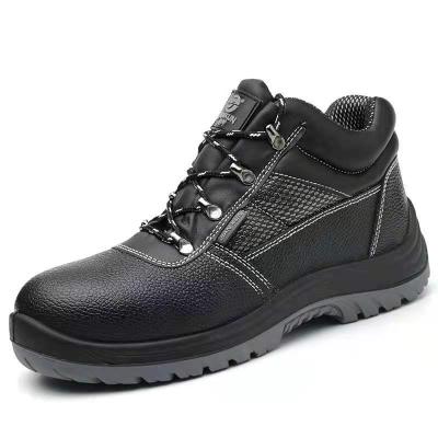 China Steel Toe Custom Steel Toe Safety Shoes Design Unique Men Puncture Proof Outdoor Anti-skid Steel Safety Shoes for sale