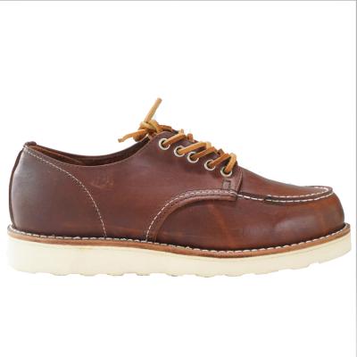 China Custom High Quality Genuine Round Casual Hike Shoes For Men for sale