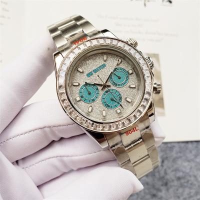 China Fashion \ 3135/3235 Popular Luxury Waterproof Steel Diamond Dress Movement 904L Watches Luxury Men Wrist for sale