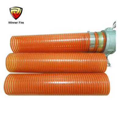 China Irrigation 4 Inch Flexible PVC Suction Tube Hose For Water Oil Translate for sale