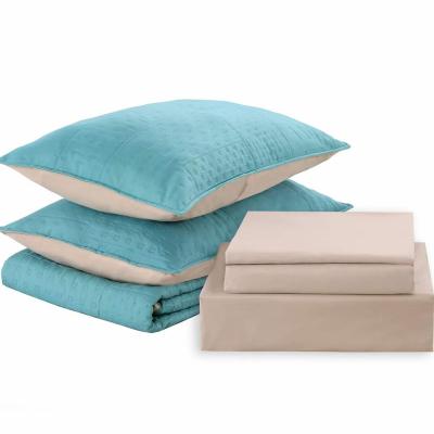 China Nondisposable Sheet Set HOTEL LUXURY Series Deep Pockets Wrinkle and Fade Resistant Sheet and Pillow Case Set for sale