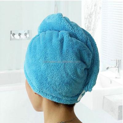 China Wholesale QUICK DRY High Absorbent Microfiber Hair Towel for sale