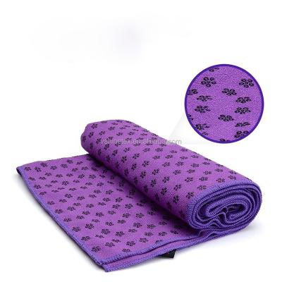 China Wholesale Custom Microfiber QUICK DRY Low Price Non Slip Yoga Towel for sale