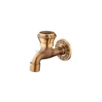 China Wall Mounted Bibcock Brass Garden Faucet Antique Bronze Brass BALL VALVES 3 Years Water Manual OEM High Quality NC Normal Temp; ZHE for sale