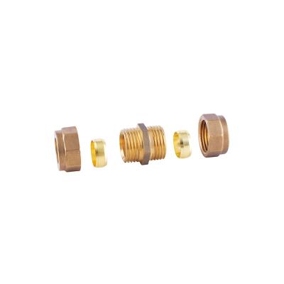 China Compression fitting for copper pipe equal for sale