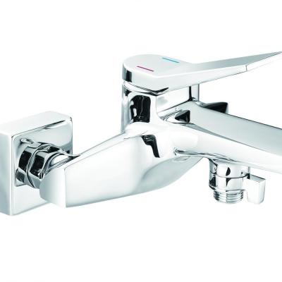 China Hot Sale Brass Single Lever Thermostatic Faucets Bath Mixer Tap Hot And Cold Water for sale