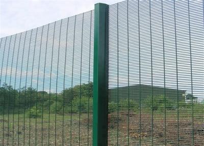 China escalada Mesh Fence Powder Coated Security do fio do tamanho 358 de 1.5m anti à venda