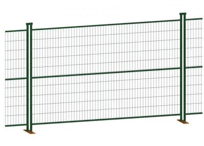 Chine Pvc Coating Secure Temporary Fencing 10ft Long Canada Standard Metal à vendre