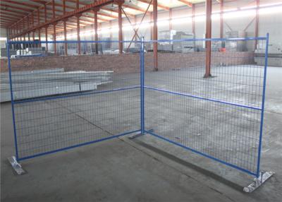 China Construction Garden Temporary Site Fencing 6ft X9.5ft Panels With Tops And Feet for sale