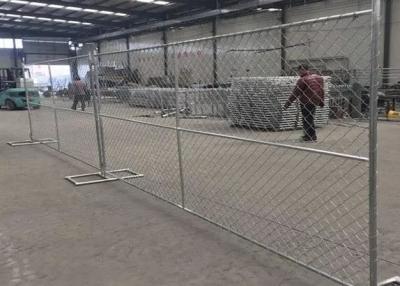 China Individual Durable 6ft Height Temporary Security Fencing Chain Link Portable zu verkaufen