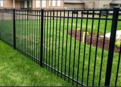 Chine Commercial Buildings Perimeter Security Fence 6ft Galvanized Steel à vendre