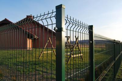 China ISO-2001 6ft beschichtete hohes geschweißtes Draht-Mesh Fencing With PVC zu verkaufen