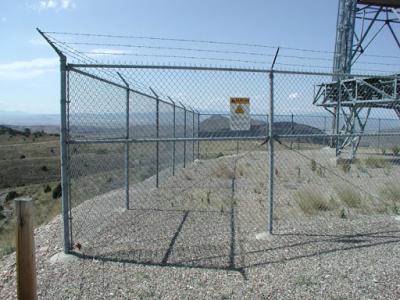 Chine Se décomposent le lien du pied 50x50mm Mesh Tower Fencing With Chain de la preuve 6 à vendre