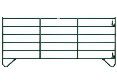 China Livestock Farm Powder Coat Paint 6 Bars 5ft Heavy Duty Cattle Panel for sale