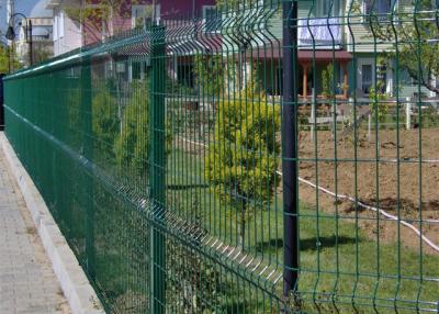 China PVC beschichtete Gartenarbeit5mm geschweißten Draht Mesh Fencing Long Lasting Structure zu verkaufen