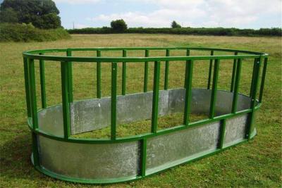 China tubería de acero Hay Feeder Round For Cattle/caballo galvanizados moho anti de los 2m en venta