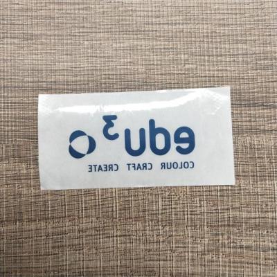 China Factory Direct Sale Waterproof Vinyl Stickers Custom Printed Logo Transparent Self Adhesive Labels for sale