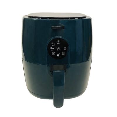 China Household factory low price new design multifunctional electric oil free air fryer with touch screen display for sale