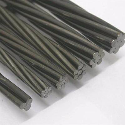 China Low Relaxation 7 Wire Compacted 15.2mm Steel Wire For Prestressed Concrete for sale