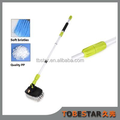 China Control water flow through a swith large upholstery car cleaning brush SOFT stiffens car cleaner for sale