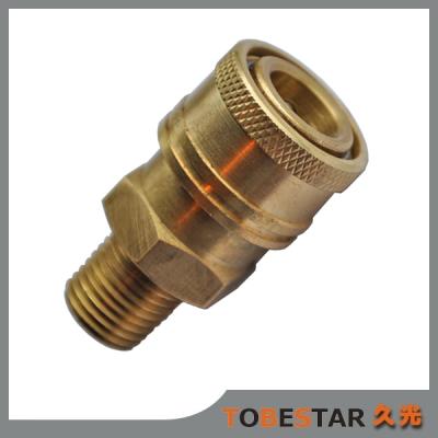 China Commonly used to connect a female hose to a TQB-02 spray gun quick coupling and male NPT thread, high pressure joint adapter for sale