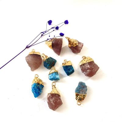 China Natural High Quality Popular Stones Crystal Pendants Ornaments For Gift China Wholesale Price Beauty Crystal Healing LSY for sale