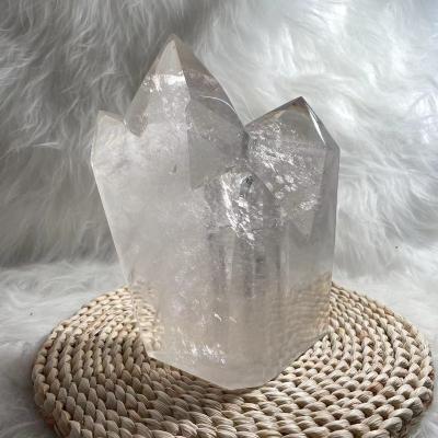 China China Wholesale Clear Quartz Crystal Melting Crystal Stone Wand Dots Great For Decoration for sale