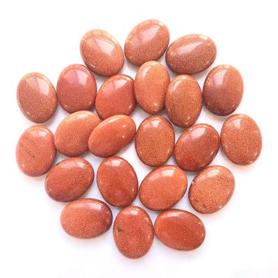 China Europe Natural High Quality Stone Crystal Stone Gold Sandstone Palm For Office Decoration ZLF Gift for sale