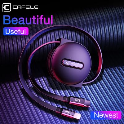 China Mobile Phone Types New Hits Retractable USB PD C Fast Charging Data Cable For Iphone 11 Pro Max for sale