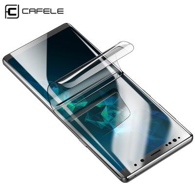 China 3D Full Coverage Screen Protector CAFELE For Samsung Galaxy Note 9 3D Full Cover HD Clear Space Hydrogel Film For Samsung S8 S9Plus for sale