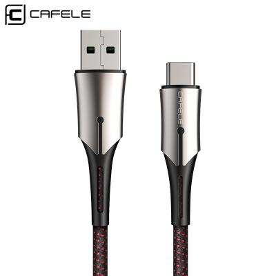 China exquisite & Newest Usb Type 3.0 Nylon Cable, 1M Practical CAFELE 2019 USB-C USB C Fast Charger 5.0A Fast Cable for sale