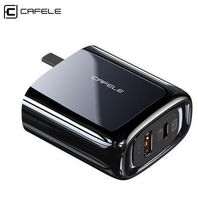 China Feature Black Mobile Phone Cafele Power Adapter Super Charging 35W Palladium Miniature Fast Charging Adapter for sale