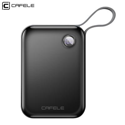 China Universal Cafele 10000mAh Portable Power Bank Charger For iPhone Dual USB Portable Charger LED Digital Display Samsung Xiaomi Huawei for sale