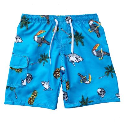 China Fahion QUICK DRY young boys boardshorts wave boys beach shorts for sale