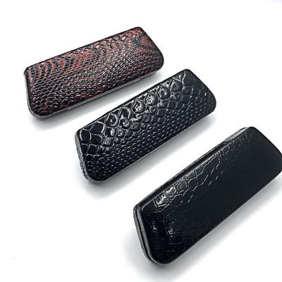 China Fashionable Glasses Case Popular High End Case PU Leather Sunglasses Case for sale