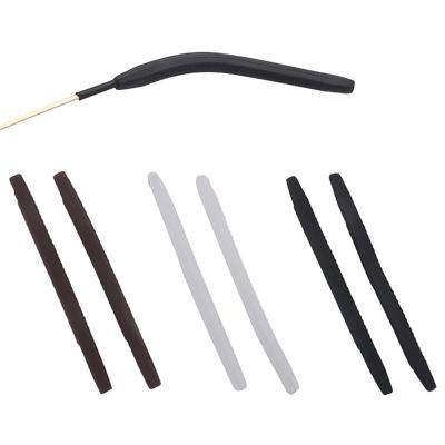 China Convenient Durable Wholesale Anti Slip Silicone Ear Hook Temple Tips Holder Eye Glass Accessories Gently for sale