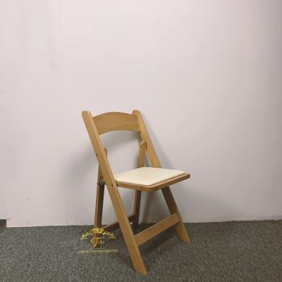 China Modern popular wooden folding chair event chair for wedding deco for sale