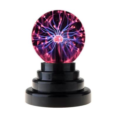 China Factory Wholesale Touch 3 Inch USB Plasma Lamp Ball Plasma Ball Gift Magic Lamp for sale