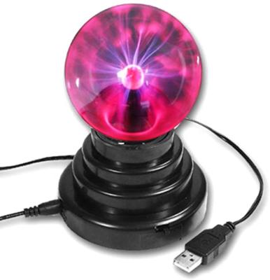 China Touch Dropshipping USB Plasma Ball Halloween Plasma Ball Novelty Plasma Magic Crystal Ball for sale