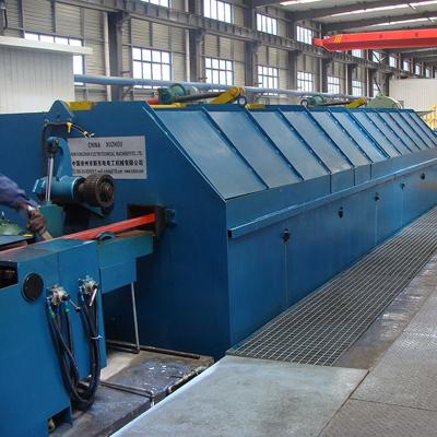 China Construction worksÂ   2roll 3roll Rod Casting Rolling Line For Aluminum Cable Making Equipment for sale