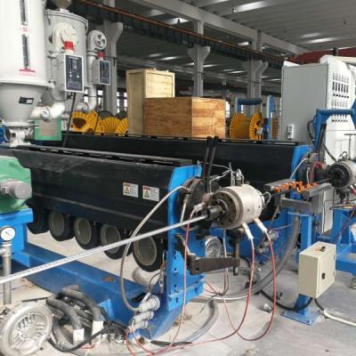 China 1000/1600mm Extruding Column Pay Off Extruder Cantilever Line Pay Off Rack For Wire And Cable for sale