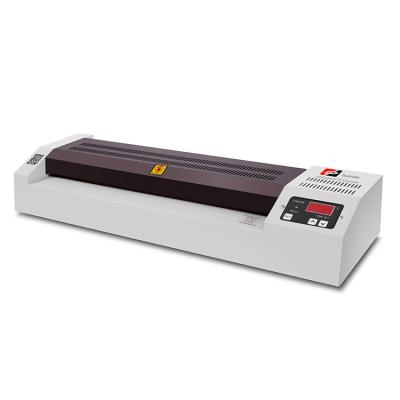 China Huanda HD-460B A2 Hot Commercial Laminating Machine Laminator Level 4 Rolls Laminating A3 High Quality Desktop Commercial Machine for sale