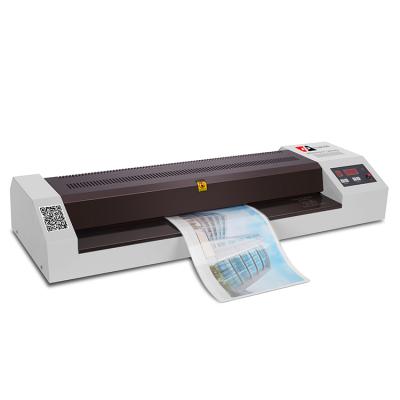 China Huanda Factory HD-650 Hot Roll Laminating Machine Hot Roll Laminator 650mm A1 A2 A3 Automatic Laminator Machine A3 for sale