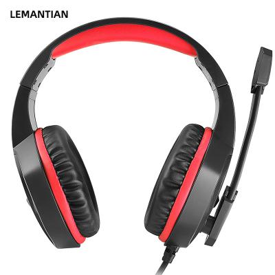 China Audio Lines 2022 Hot Selling Dongguan Game Computer USB+3.5 Cable USB+3.5 Waterproof Comfortable Waterproof Soundproof Earphone Sports Earphones Cheap Wired Headsets for sale