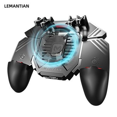 China With NOTE AK77 Free Fire Handbreak Newest Design Gamepad Joystick Trigger P U B G Style Mobile Controller for sale