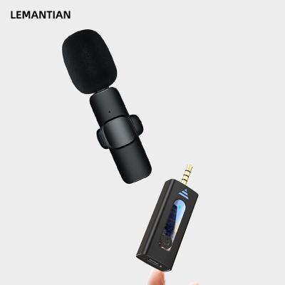 China 2022 K35 new type mini wireless microphone interview wireless microphone apply a variety of features, built-in chip, wifi wireless microphone for sale