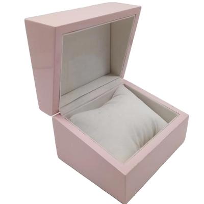 China Luxury Hot Selling Exquisite Exquisite Earrings Rings Wooden Jewelry Storage Box for sale