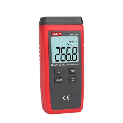 China UT320A/UT320D -50~1300C Mini Dual K Type LCD Screen Display Thermometer UT320A for sale